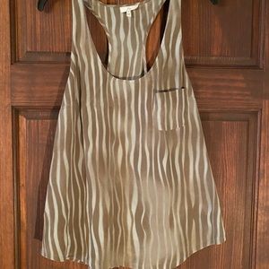 Joie Striped Dress Tank